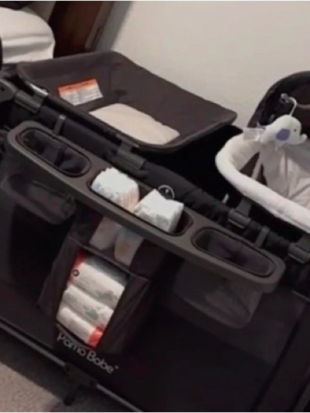Parent's Best Black Nursery Organizer Caddy